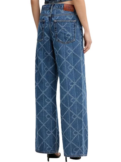 Jeans relaxed fit vita bassa con logo Calvin Klein Jeans | LV047D709GSHYY2